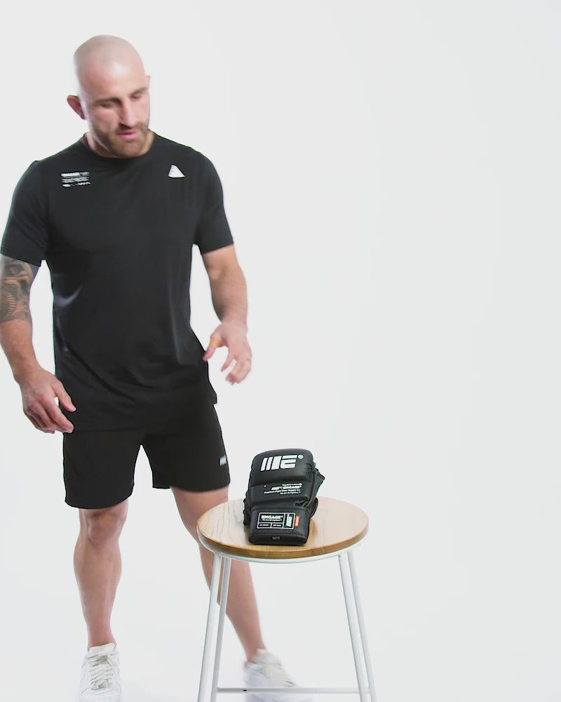 W.I.P Series MMA Grappling Gloves - Black